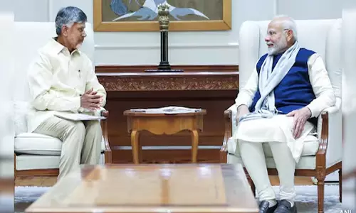 பிரதமர் மோடியை சந்தித்த ஆந்திரா முதல்வர்- பல்வேறு விவகாரங்கள் குறித்து ஆலோசனை