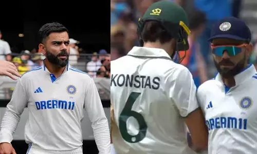 ஆஸ்திரேலிய வீரர் கான்ஸ்டாஸ் மீது மோதிய விவகாரம்.. விராட் கோலிக்கு அபராதம்