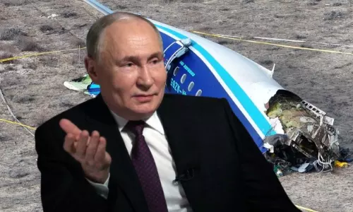 கஜகஸ்தான் விமான விபத்து: ஏவுகணையால் சுட்டு வீழ்த்தினோமா?.. ரஷியா விளக்கம்