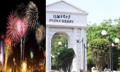 புத்தாண்டு கொண்டாட்டம்- புதுச்சேரிக்கு படையெடுக்கும் சுற்றுலா பயணிகள்