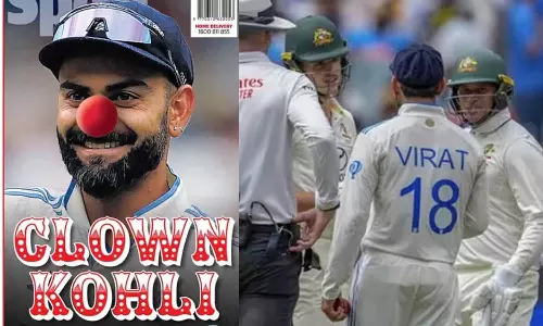 கோமாளி கோலி என விமர்சித்த ஆஸ்திரேலிய பத்திரிக்கை.. 2018-யை சுட்டிகாட்டி விமர்சிக்கும் இந்திய ரசிகர்கள்