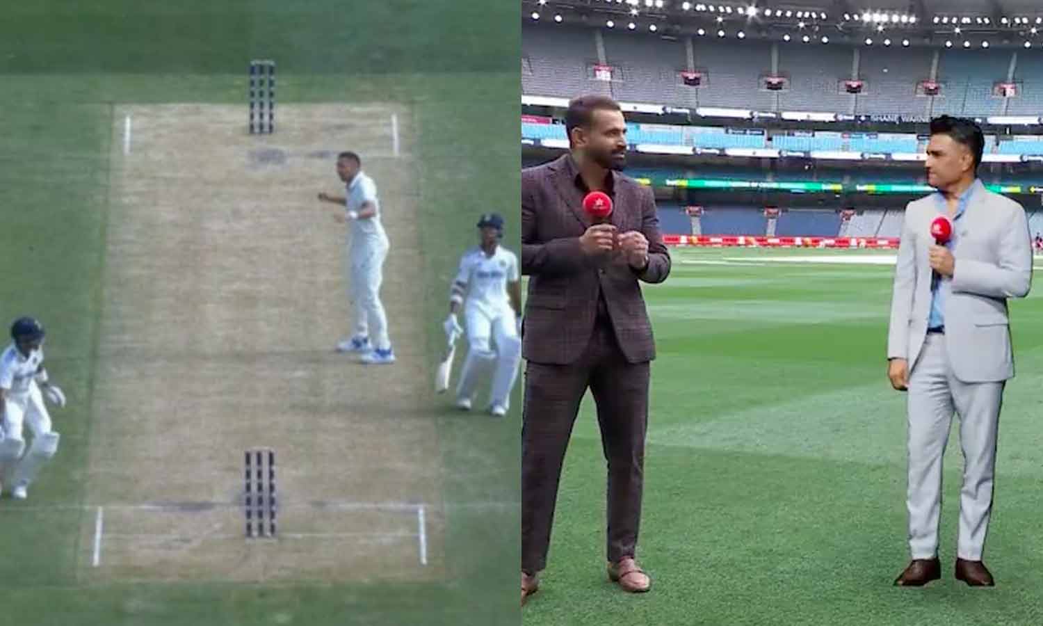 வீடியோ: கோலி- ஜெய்ஸ்வால் ரன் அவுட் குறித்து மோதி கொண்ட மஞ்ரேக்கர்- இர்பான் பதான் வீடியோ: கோலி- ஜெய்ஸ்வால் ரன் அவுட் குறித்து மோதி கொண்ட மஞ்ரேக்கர்- இர்பான் பதான்