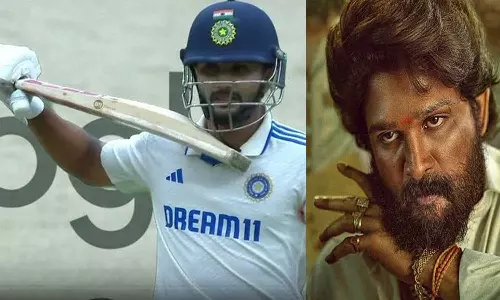 Video: பாக்ஸிங் டே டெஸ்டில் அரை சதம் கடந்ததை புஷ்பா ஸ்டைலில் கொண்டாடிய நிதிஷ் குமார்