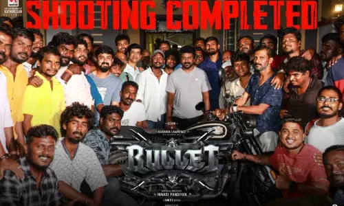 ராகவா லாரன்ஸின் புல்லட் திரைப்படத்தின் படப்பிடிப்பு நிறைவு