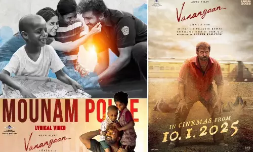 வணங்கான் திரைப்படத்தின் மௌனம் போலே பாடல் வெளியானது