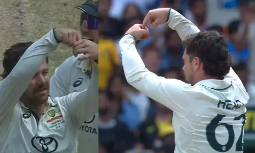 ஆபாச சைகை செய்து கொண்டாட்டத்தில் ஈடுபட்டாரா டிராவிஸ் ஹெட்? - வீடியோ வைரல்