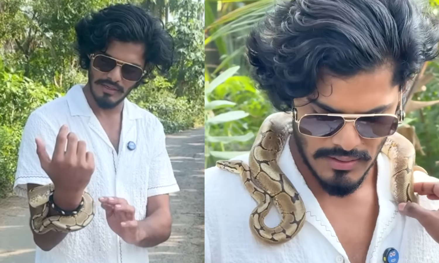 கையில் பாம்புடன் வெளியான வீடியோ - மீண்டும் சர்ச்சையில் சிக்கிய டி.டி.எஃப். வாசன்