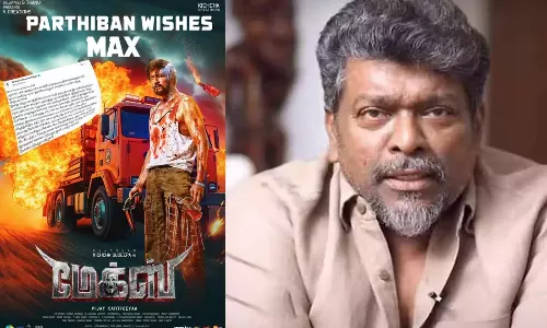 அப்படியொரு body language-ல் action னிலும் actingகிலும் பின்னிப் பெடலெடுக்கிறார் சுதீப் - பாராட்டிய  பார்த்திபன்