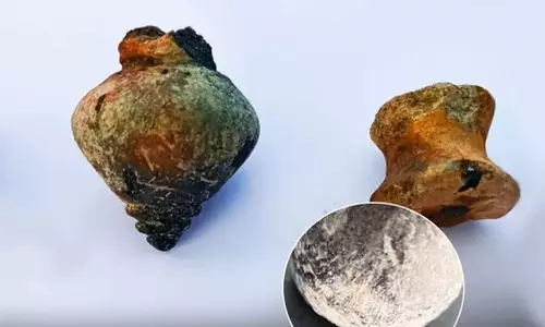 அகழாய்வில் அரிதான சுடுமண் ஆட்டக்காய் கண்டெடுப்பு