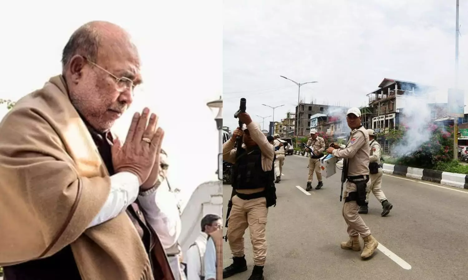 மணிப்பூர் முதல்வர் மன்னிப்பு கேட்டு வாயை மூடும் முன் கிராமத்தில் குண்டு வீசி தாக்குதல்