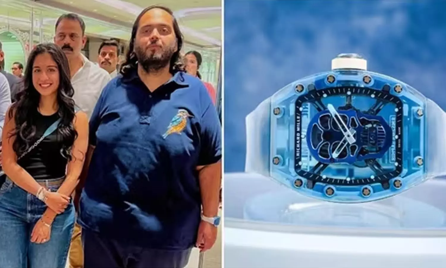 ஆனந்த் அம்பானியின் கைக்கடிகாரத்தின் விலை எவ்வளவு தெரியுமா? ஆனந்த் அம்பானியின் கைக்கடிகாரத்தின் விலை எவ்வளவு தெரியுமா?