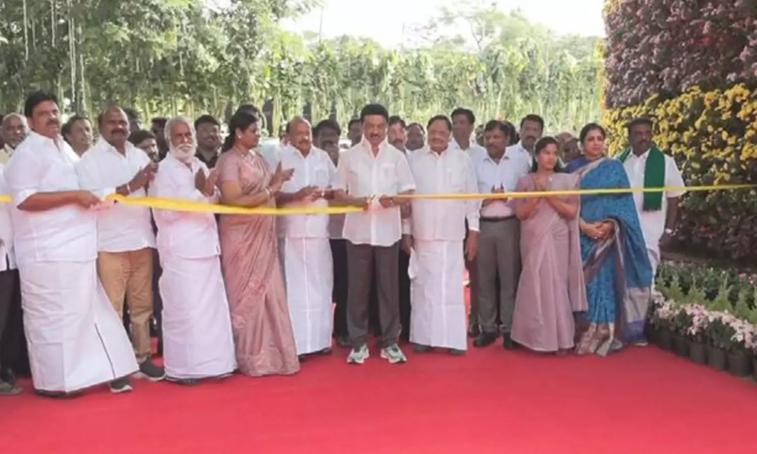 செம்மொழிப் பூங்காவில் மலர் கண்காட்சியை தொடங்கி வைத்தார் முதலமைச்சர் மு.க.ஸ்டாலின்