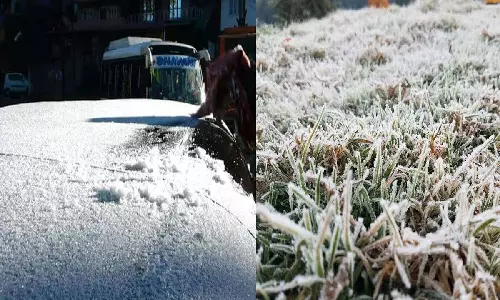 கடும் பனிப்பொழிவால் குட்டி காஷ்மீர் போல காட்சியளிக்கும் ஊட்டி