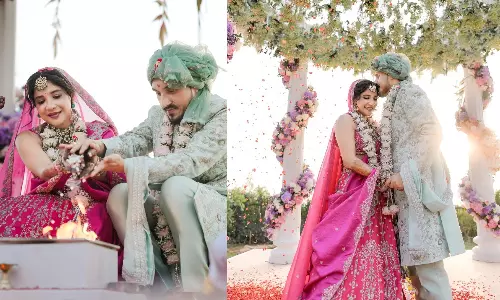 கோவாவில் நடைப்பெற்ற சாக்ஷி அகர்வால் திருமணம் மாப்பிள்ளை யார் தெரியுமா?