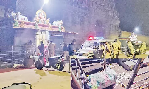 கோவில் உண்டியலை உடைத்து திருடிய 3 பேரை உடனே மடக்கி பிடித்த போலீசார்