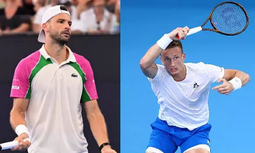 பிரிஸ்பேன் ஓபன் டென்னிஸ்: டிமித்ரோவ் காயத்தால் வெளியேற்றம்- இறுதிப் போட்டியில் ஜிரி லெகேக்கா