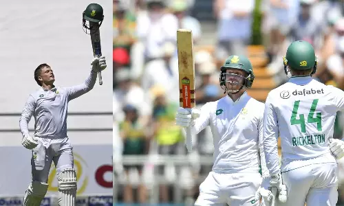 பாகிஸ்தானுக்கு எதிரான 2-வது டெஸ்ட்: தென்ஆப்பிரிக்கா 615 ரன்கள் குவிப்பு