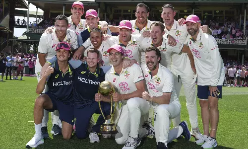 10 ஆண்டுகளுக்கு பின் பார்டர் கவாஸ்கர் கோப்பையை வென்ற ஆஸ்திரேலியா