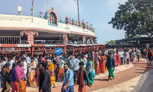 பழனியில் பாதயாத்திரை பக்தர்கள் வருகை அதிகரிப்பு