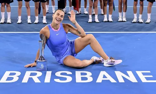 பிரிஸ்பேன் ஓபன் டென்னிஸ்: சாம்பியன் பட்டம் வென்றார் சபலென்கா