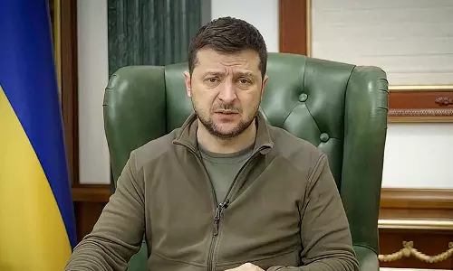 உக்ரைன் மீது கடந்த வாரத்தில் 600 ஆளில்லா விமான தாக்குதல்கள்: அதிபர் ஜெலன்ஸ்கி