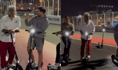 கால் போன போக்கிலே மனம் போகலாமா!.. வைரலாகும் அஜித்தின் துபாய் வீடியோ