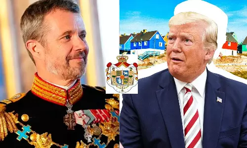 சின்னத்தை மாற்றிய டென்மார்க் மன்னர்.. கிரீன்லாந்தை கேட்கும் டிரம்ப்புக்கு தரமான பதிலடி