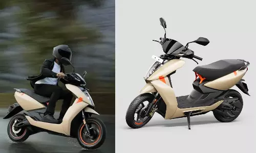 புதுப்பிக்கப்பட்ட 450 ரேஞ்ச் எலெக்ட்ரிக் ஸ்கூட்டரை இந்தியாவில் அறிமுகம் செய்தது ஏத்தர் நிறுவனம்