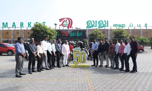 பண்டிகை கால சீசனில் FLAT 50% விற்பனையை மகிழ்ச்சியுடன் அறிவித்த லுலு மார்க்கெட்