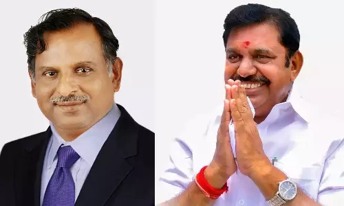 இஸ்ரோ தலைவராக நியமிக்கப்பட்டுள்ள நாராயணனுக்கு எடப்பாடி பழனிசாமி வாழ்த்து