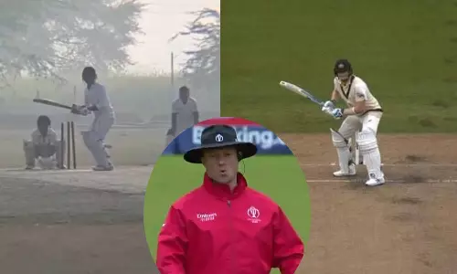 இந்தியாவின் ஸ்டீவ் ஸ்மித்- பிரபல நடுவர் பகிர்ந்த வீடியோ வைரல்