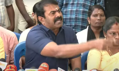 3 ஆயிரம் ஆண்டுகளாக தமிழர்கள் யாரும் படிக்கவில்லையா?- சீமான்