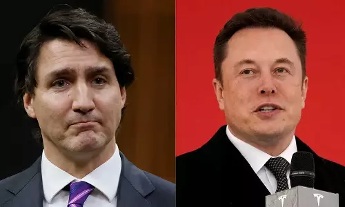 அமெரிக்கா - கனடா இணைப்பு சர்ச்சை.. ஜஸ்டின் ட்ரூடோவை கிண்டலடித்த எலான் மஸ்க்