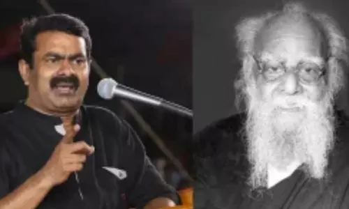 பெரியார் குறித்து அவதூறு: கோவையில் சீமான் மீது 7 அமைப்புகள் சார்பில் புகார்