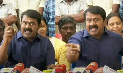 பெரியார் குறித்த சர்ச்சை பேச்சு: தமிழ்நாடு முழுவதும் சீமான் மீது 60 வழக்குகள் பதிவு