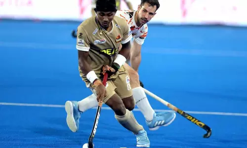 ஹாக்கி இந்தியா லீக் போட்டி: தமிழ்நாடு டிராகன்ஸ் 4-வது வெற்றி- முதல் இடத்துக்கு முன்னேற்றம்