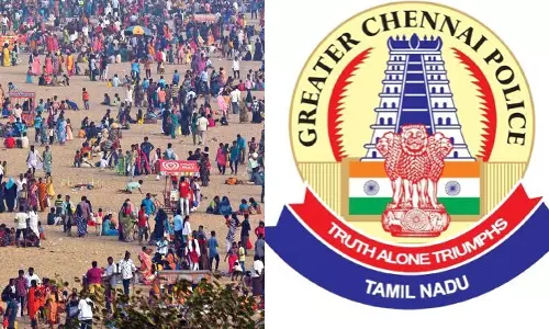 காணும் பொங்கல் கொண்டாட்டம்- சென்னை முழுவதும் சிறப்பு பாதுகாப்பு பணியில் 16,000 போலீசார்