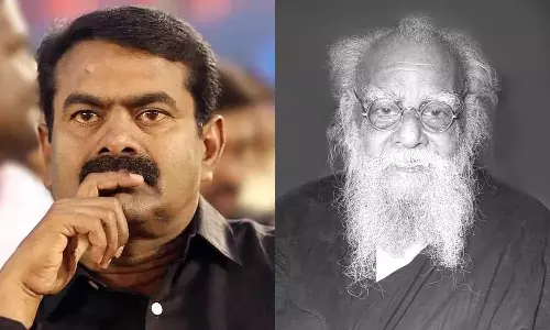 பெரியாரை ஒழிக்கும் திட்டத்தை கைவிட்டு காலத்திற்கேற்ப சீமான் செயல்பட வேண்டும்- நா.த.க. நிர்வாகி