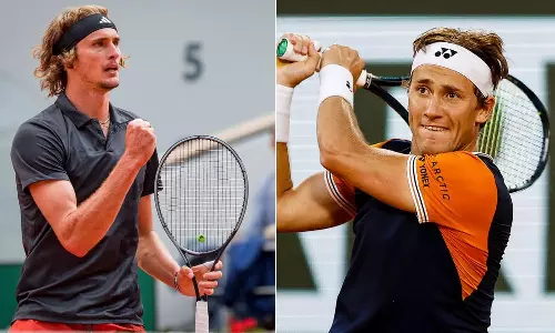 ஆஸ்திரேலிய ஓபன் டென்னிஸ்: 2வது சுற்றுக்கு முன்னேறினர் ஸ்வரேவ், காஸ்பர் ரூட்