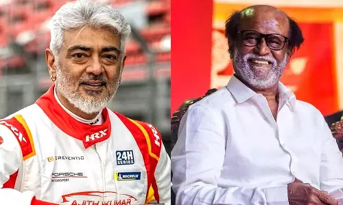 கார் ரேஸில் வென்ற அஜித் குமாருக்கு நடிகர் ரஜினிகாந்த் வாழ்த்து