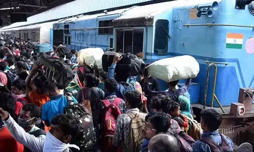 பொங்கல் பண்டிகை- சென்னையில் இருந்து ரெயில் மூலம் 20 லட்சம் பேர் சொந்த ஊர்களுக்கு பயணம்