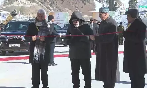 காஷ்மீரில் ரூ.2,700 கோடியில் 12 கி.மீ. நீளமுள்ள பிரமாண்ட சுரங்கப்பாதையை திறந்து வைத்தார் பிரதமர் மோடி