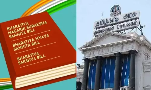 புதிய குற்றவியல் சட்டங்கள் குறித்து பொதுமக்கள் கருத்து தெரிவிக்கலாம்- தமிழக அரசு