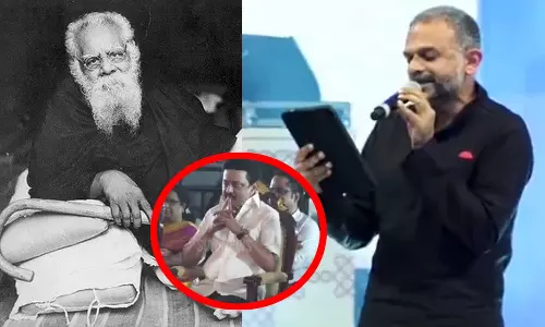 சென்னை சங்கமம் நிகழ்ச்சியில் பெரியார் குறித்து உணர்ச்சி பொங்க பாடிய பாடகர் டி.எம். கிருஷ்ணா