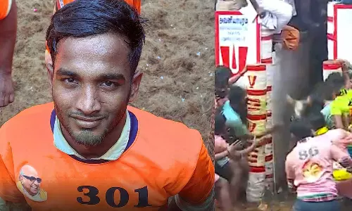 அவனியாபுரம் ஜல்லிக்கட்டு நிறைவு: 19 காளைகளை அடக்கி கார்த்தி முதலிடம்