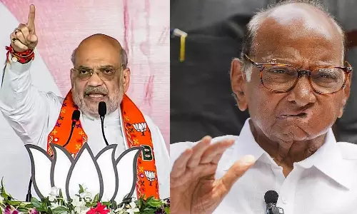 துரோக அரசியல் என்ற அமித் ஷாவின் விமர்சனத்திற்கு சரத் பவார் அளித்த பதில்...