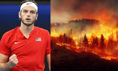 என்னை வளர்த்த ஊருக்கு என்னால் இயன்றது- லாஸ் ஏஞ்சல்ஸ்க்கு நிவாரண நிதி வழங்கிய டென்னிஸ்  வீரர்