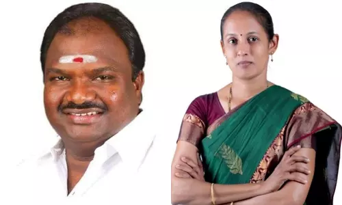 ஈரோடு கிழக்கு தொகுதி இடைத்தேர்தல்- தி.மு.க., நா.த.க. வேட்பாளர்களின் வேட்பு மனு ஏற்பு