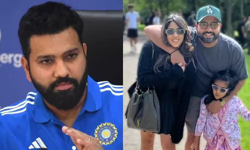 குடும்பத்தினரை உடன் அழைத்து செல்வது குறித்து பிசிசிஐ செயலாளரிடம் பேச வேண்டும் - ரோகித்