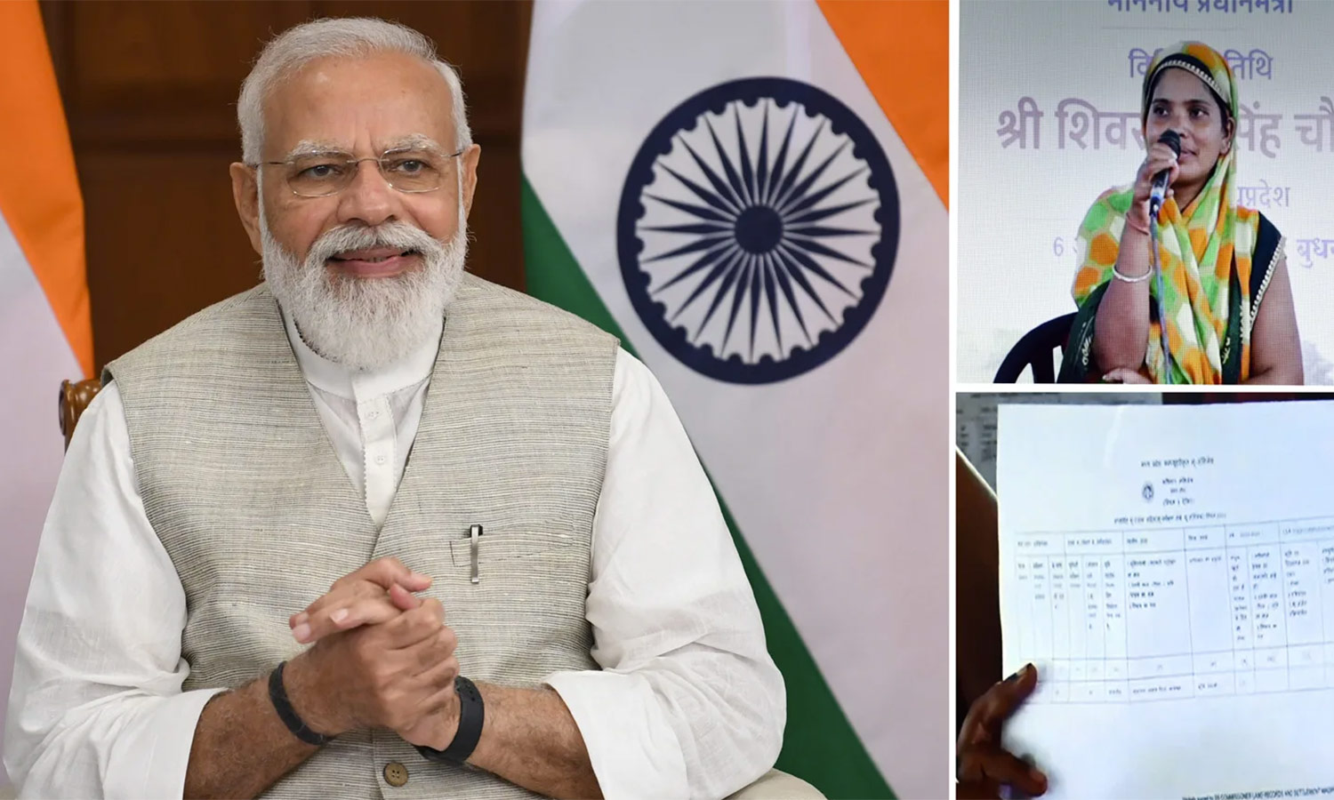 12 மாநிலங்களில் 65 லட்சம் பேருக்கு சொத்து அட்டைகள்- பிரதமர் மோடி  வழங்கினார்